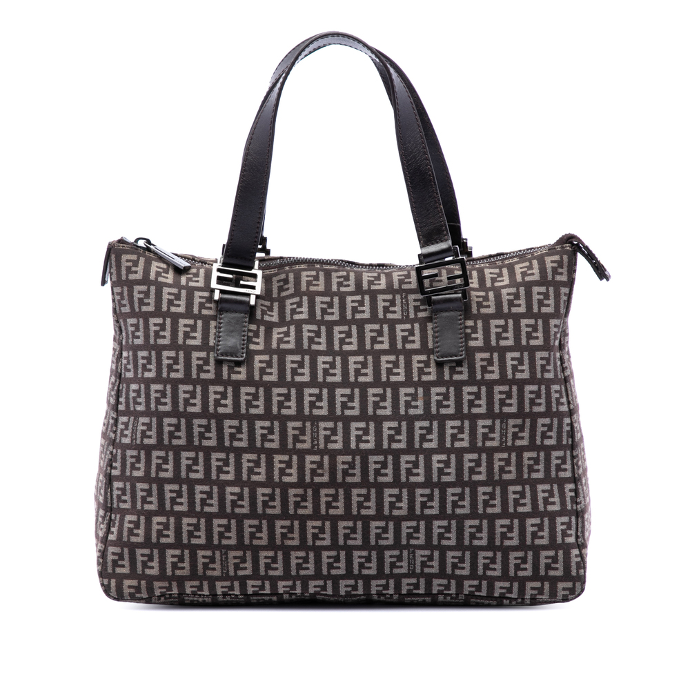 Pre-Loved Fendi Zucchino Canvas Tote